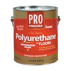 Pro Finisher 1 gal. Clear Satin 450 VOC Oil-Based Interior Polyurethane for Floors (2-Pack)