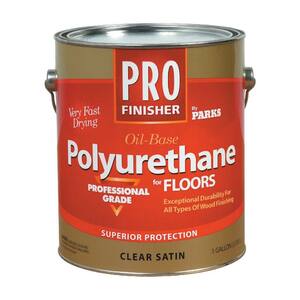 Pro Finisher 1 gal. Clear Satin 450 VOC Oil-Based Interior Polyurethane for Floors