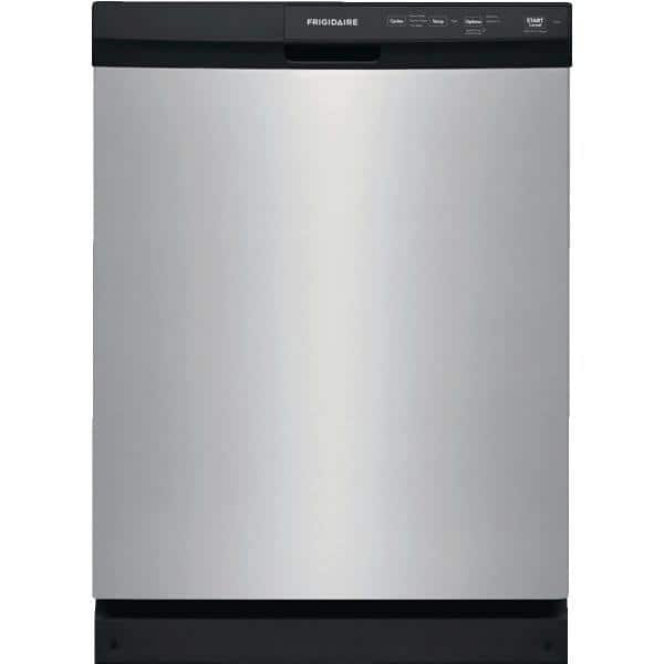 Generic 24 in. Stainless Steel Front Control Built-In Tall Tub Dishwasher, 55 dBA