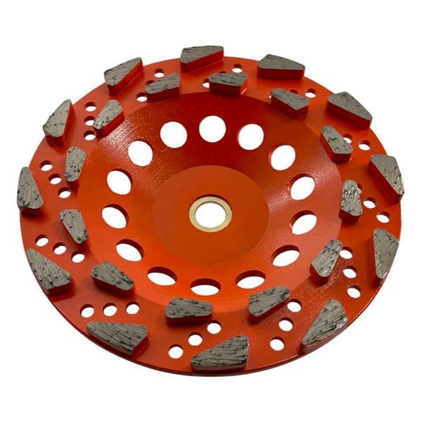 EDiamondTools 7 in. Concrete, Segmented Rim, 24 Diamond Blade