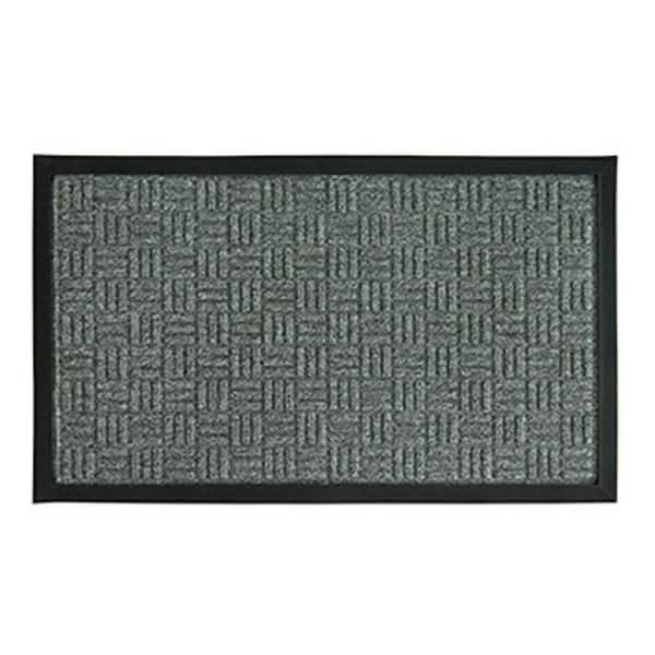 Southern Oaks Floor Saver Mat Parquet Gray 18 in. x 30 in.