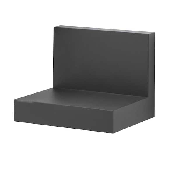Command Slate Floating Shelf 4-in L x 3.5-in D (2 Decorative