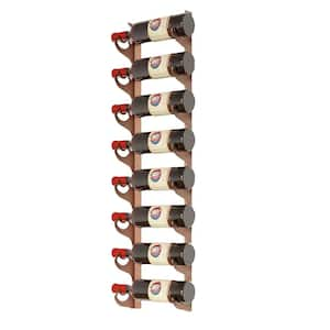 Eagle Edition 8-Bottle Wall Mounted Wine Rack Single Row