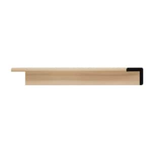 WM205 1.13 in. D x 1.13 in. W x 6 in. L Wood (Alder) Chair Rail Sample