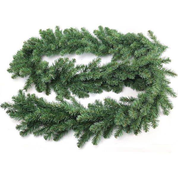 Larksilk 9 ft. Green Artificial Northern Spruce Pine Garland 240 Lifelike Tips, 2-Packs Floral Home by Artificial Flowers
