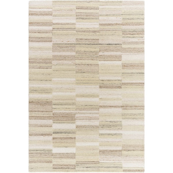 5 ft. x 7 ft. Yellow La Puna LPN-2306 Handmade Area Rug