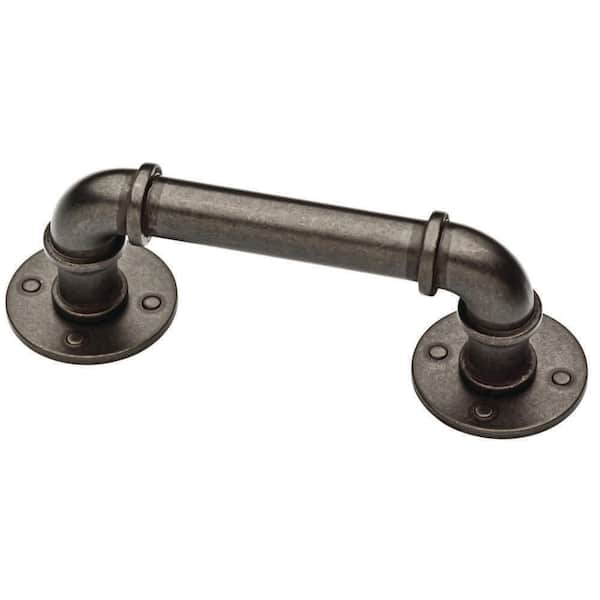 Liberty Industrial 3 in. (76 mm) Soft Iron Cabinet Drawer Pull