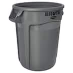 32 Gal. Heavy-Duty Trash/Garbage Can, Waste Container Home/Garage/Mall/Office/Stadium/Bathroom