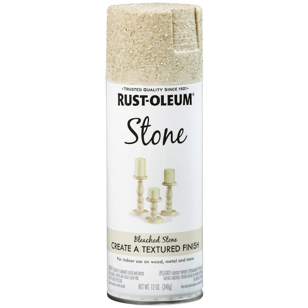 Rust-Oleum 12 oz. Bleached Stone Textured Finish Spray Paint