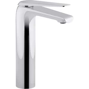 Avid Single-Handle Single Hole Bathroom Faucet in Polished Chrome