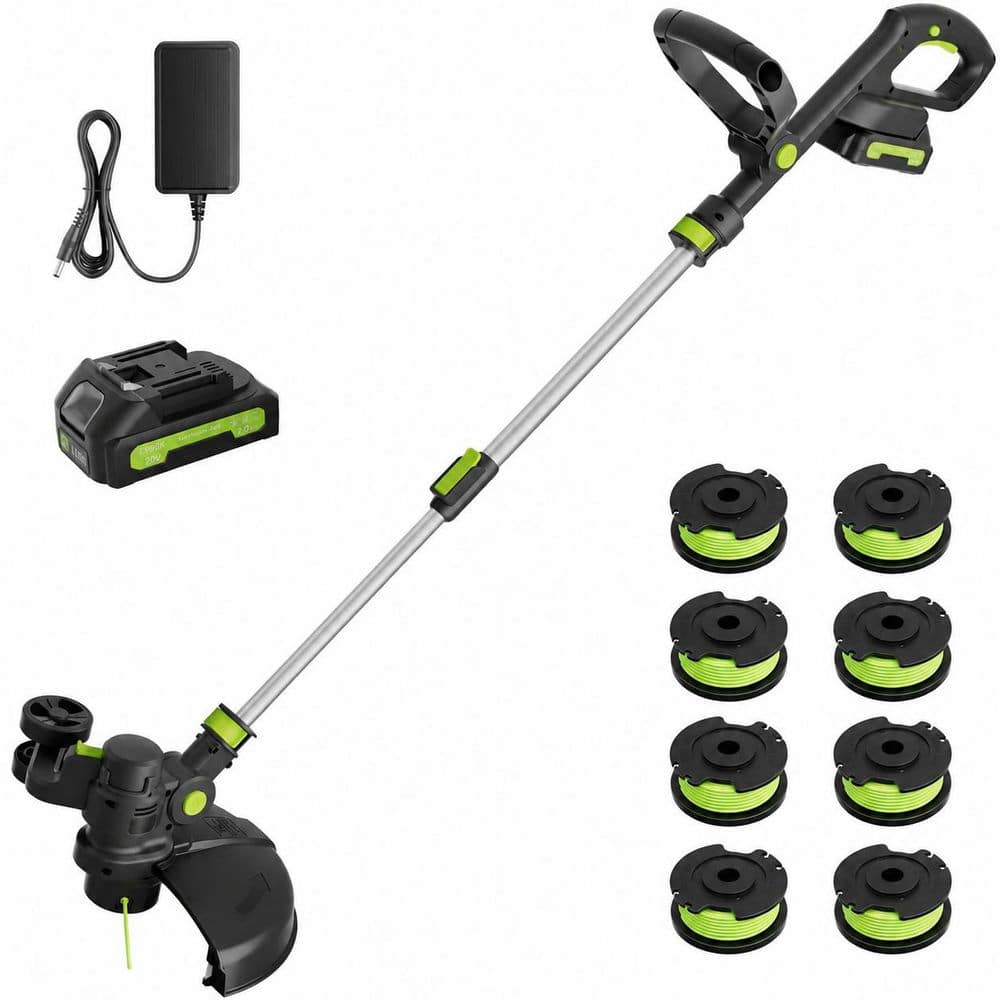 12 in. Grass Shears, Cordless String Trimmer with Auto Line Feed, 3-in-1 Edger and Mower for Yard Garden price history on PriceWatchPro