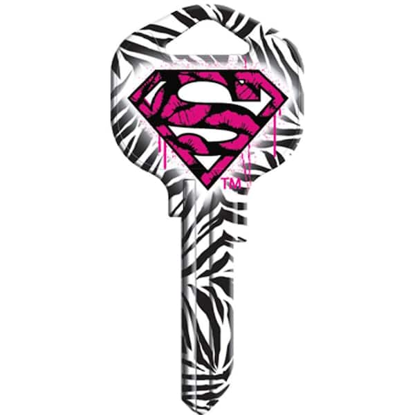 HY-KO Blank Kwikset Supergirl House Key 15005KW1-SG1 - The Home Depot