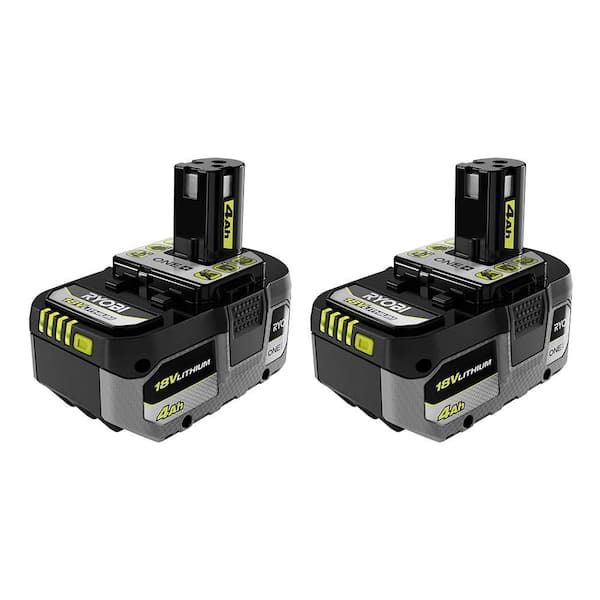 ONE+ 18V Lithium 4.0 Ah Battery (2-Pack)