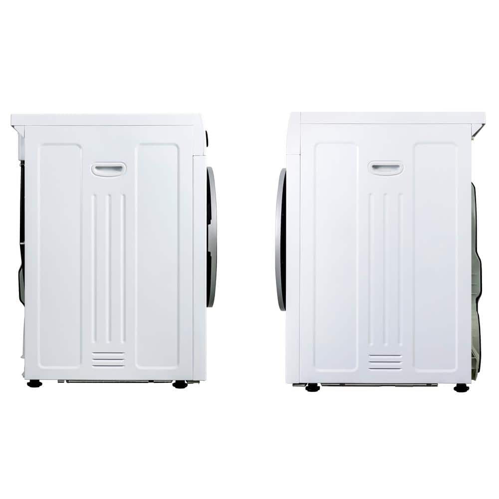 Equator 24" White Front Load Dryer with Moisture Sensing