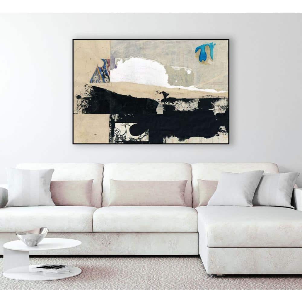 30 in. x 40 in. Modern Collage VI by Elena Ray Framed Wall Art