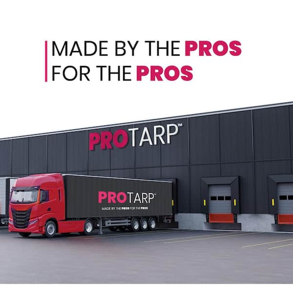PROTARP 20 ft. x 20 ft. White 22 Mil Heavy Duty Polyethylene Tarp