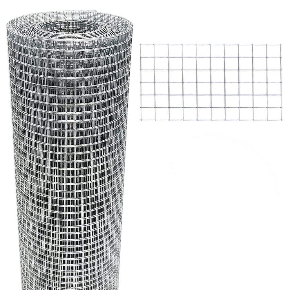 8 in. x 20 ft. Galvanized Wire Mesh Roll for Chicken Pen/Coop Fences, Screen Mesh, Rabbit Snake Fences price history on PriceWatchPro