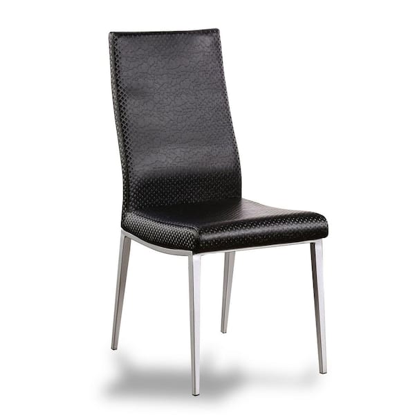 Miriam Side Chair in Chrome