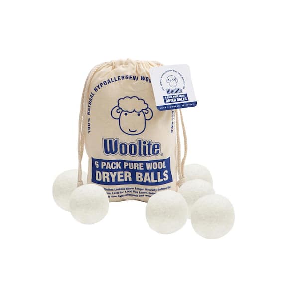 Wool Dryer Ball Set (6-Pack)