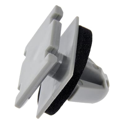 Hood Insulation Retainer Head Dia 1.178 In Shank Long 0.55 In Hole Dia 0.63 In (2-pack)