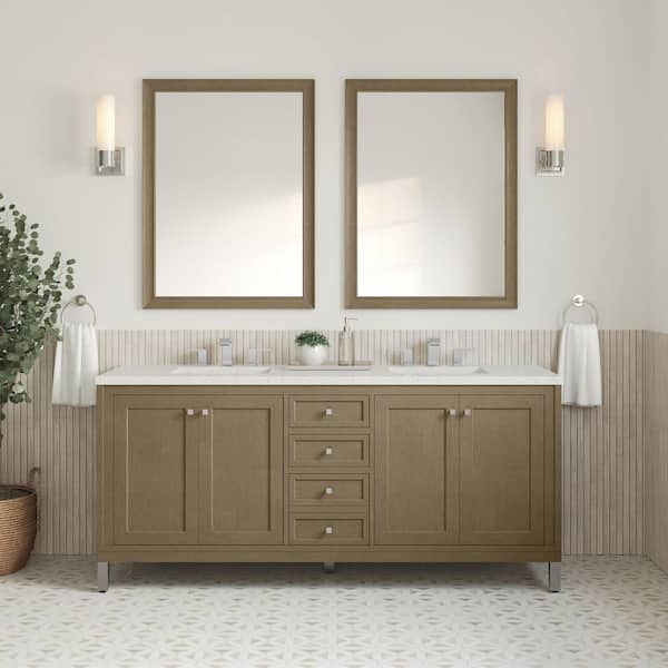 James Martin Vanities Chicago 72.0 in. W x 23.5 in. D x 33.76 in