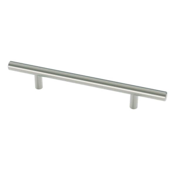 Hollis 5-1/16 in. (128 mm) Modern Brushed Nickel Cabinet Bar Pull