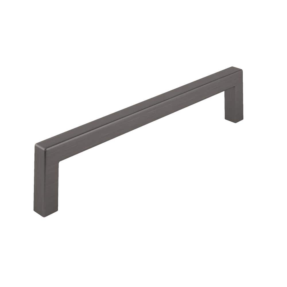 Lambton Collection 6-5/16 in. (160 mm) Modern Antique Nickel Rectangular Cabinet Bar Pull price history on PriceWatchPro