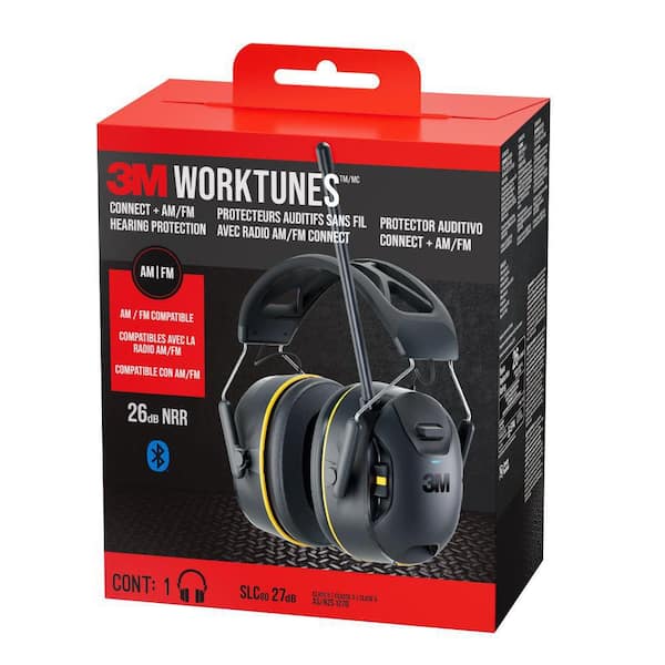 WorkTunes Connect + AM/FM Wireless Hearing Protector with Bluetooth Technology