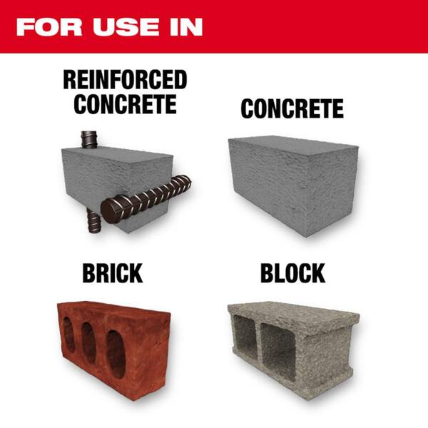 thumbnail interactive-video image 1 of Milwaukee 1-1/2" Thin Wall Core Bit, 48-20-5025 – Brand New In Box, Perfect For Drilling Clean Holes In Masonry 1 of 6