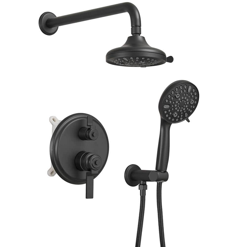 Single Handle 8-Spray Shower Faucet 2 GPM with High Pressure