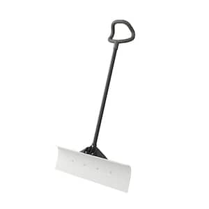 52 in. Steel Handle Steel Snow Shovel