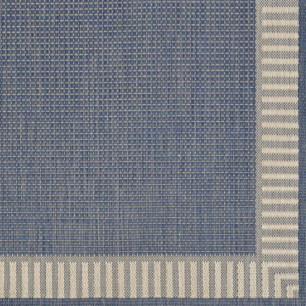 Recife Wicker Stitch Black-Brown 5 ft. x 8 ft. Flatwoven Solid Rectangle Indoor/Outdoor Area Rug - thumbnail 6