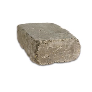 Lakeland I 8 in. L x 12 in. W x 4 in. H Bluestone Tumbled Concrete Garden Wall Block (20-Pieces/6.5 sq. ft./pack)