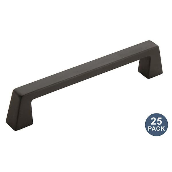 Blackrock 5 1/16 in.  128 mm  Black Bronze Drawer Pulls (25-Pack)