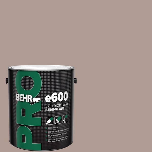 BEHR PRO 1 gal. #N170-4 Coffee With Cream Semi-Gloss Exterior Paint