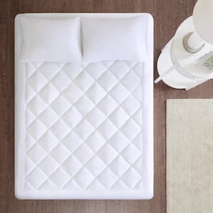 Harmony Plush Deep Pocket Waterproof Polyester Twin XL Mattress Pad