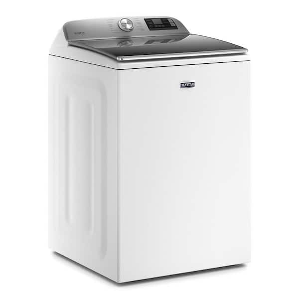 Maytag 5.3 cu. ft. Smart Capable White Top Load Washing Machine