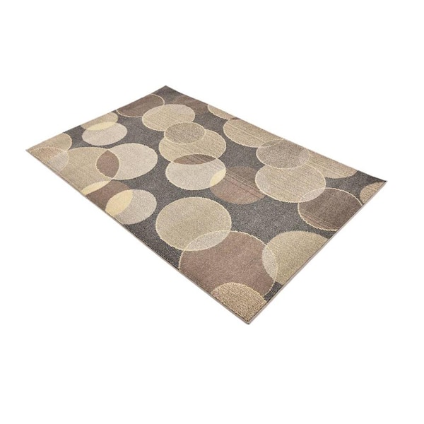 Chromatic Seaside Gray 4' 0 x 6' 0 Area Rug