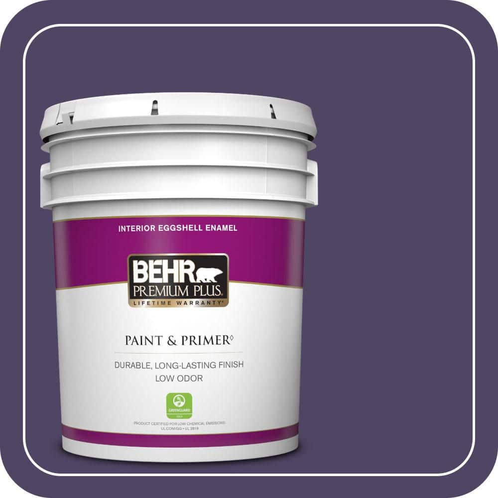 5 gal. #S-H-650 Berry Charm Eggshell Enamel Low Odor Interior Paint & Primer price history on PriceWatchPro