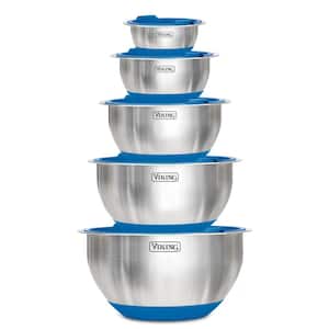 VALIEM BOWL-Ｌ Viking 10 Pc Stainless Steel Mixing Bowl Set - Macy's