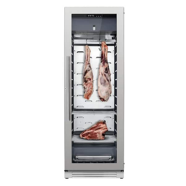 24 in. 12.5 cu. ft. Commercial Dry Aging Refrigerator Meat Aging Machine in Stainless Steel Dual Fan System
