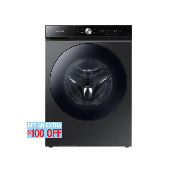 Reviews for Samsung Bespoke 5.3 cu. ft. UltraCapacity Smart Front Load Washer in Brushed Black