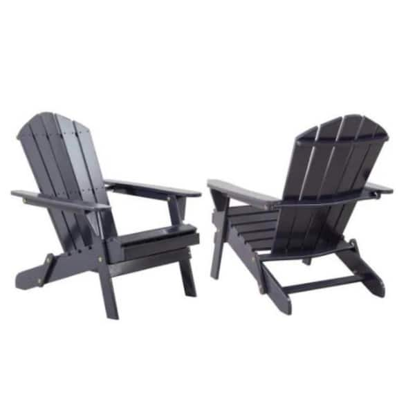 twin pack wooden adirondack chairs