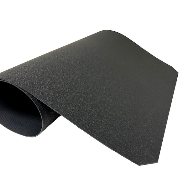 42 in. (L) x 23 in. (D) Black Pebble Heavy Duty Utility Drawer and Shelf Liner (1-Pack)