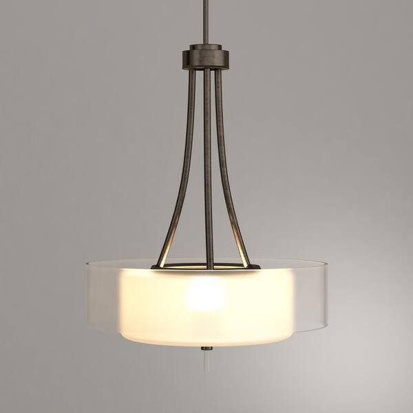 Progress Lighting Invite 4-Light Antique Bronze Transitional Chandelier