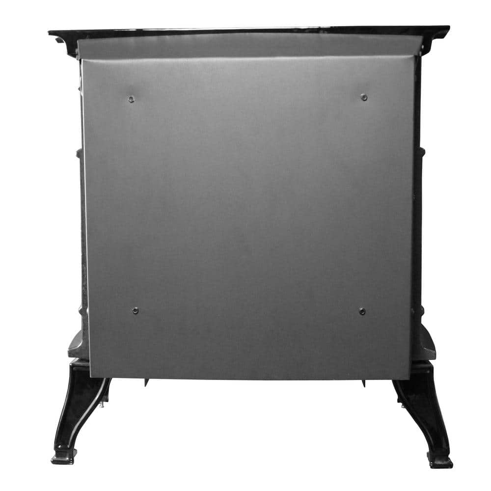 Black Cast Iron Freestanding Vent-Free Liquid Propane Gas Stove