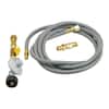 American Fire Glass 12 ft. Fire Pit Propane Installation Kit with Hose and Quick-Connect