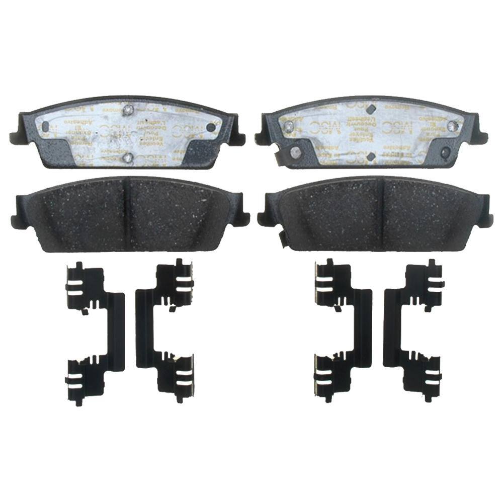 ACDelco 17D998CH Set Pastiglie Freno Anteriori In Ceramica Professional: Sicurezza E Affidabilità Per La Tua Auto