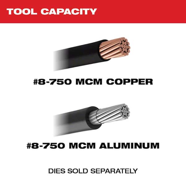 Milwaukee 277922 M18 FORCELOGIC 750 MCM Crimper - Amazon.com