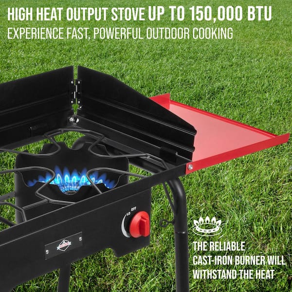 Dual Burner Camping Oven with Carrying Bag – HikeCrew